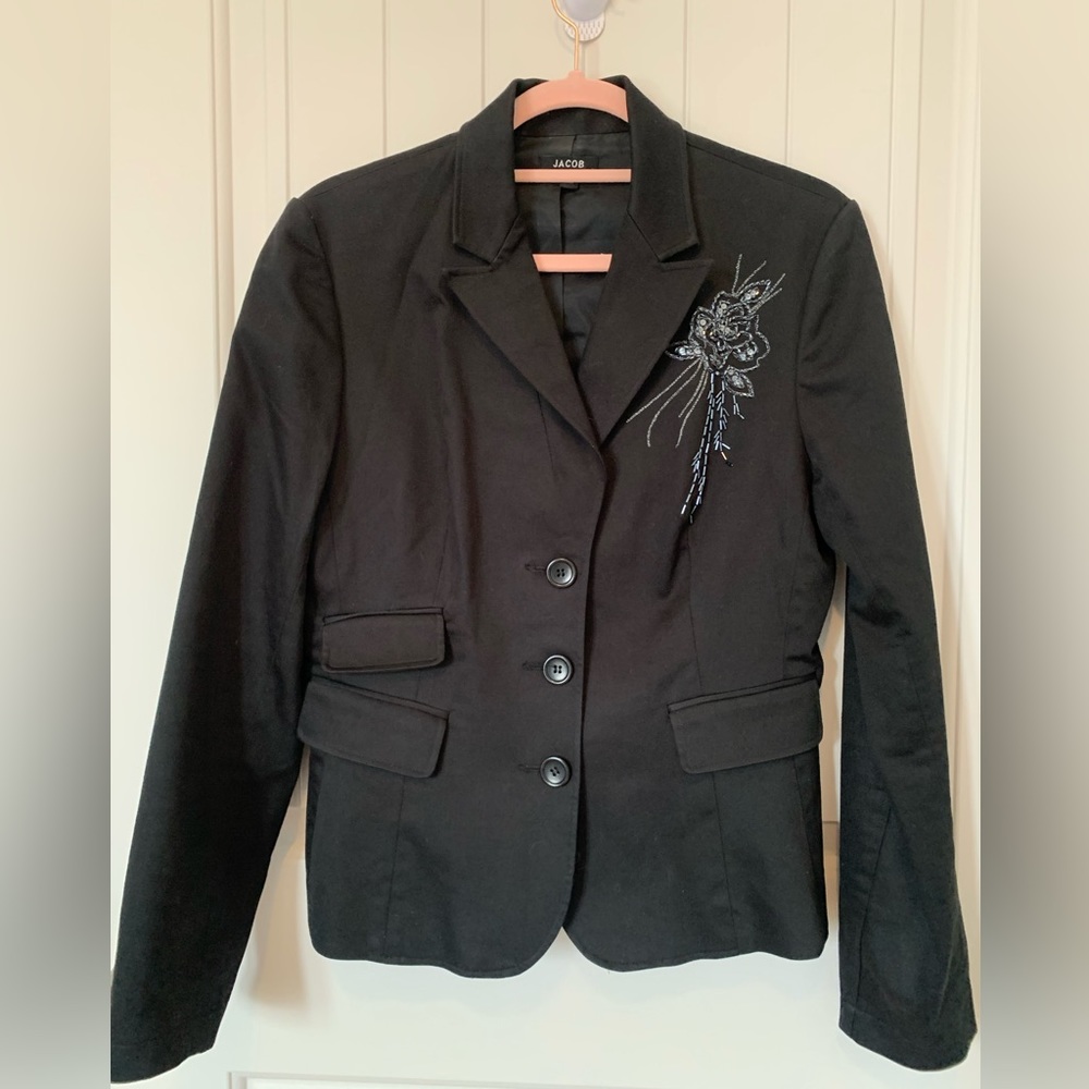 Jacob beaded detail blazer
